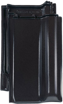 BRAAS Dachówka ceramiczna Rubin 13V Czarny Błyszczący